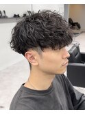 八王子/八王子駅/ツイストスパイラルパーマ/メンズパーマ/眉毛