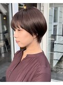 艶髪◎丸みショート