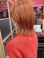 イルウィ(irwi)&nbsp;【韓国風】LESSERAFIM　ユンジン風　オレンジカラー