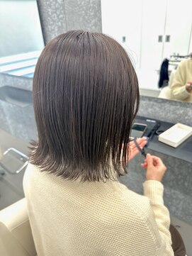 ゴットラトゥール(GOTTO LATOUR) きりっぱなし/ベージュ／アッシュベージ/そとはね/