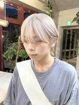 ヲタク(wotaku.)&nbsp;メンズハイトーンミルクティーベージュメンズカラーマッシュ