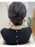 お呼ばれstyle♪人気のゆるシニヨン