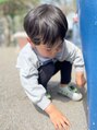 ヘアサロン トラヴィス(hair salon Travis) 公園大好き!やんちゃな男の子のママです^ ^