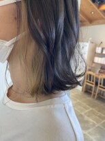 ジップ 緑店(zip)&nbsp;外ハネミディアム×30代オシャレセミディ