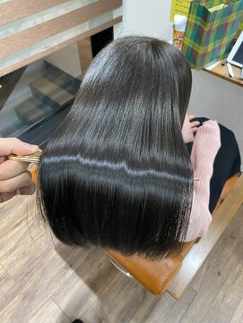 レアワンハナレ センター北美容院(lea/1 HANARE) 色持ち◎オリーブグレージュ♪