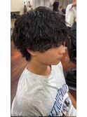 波巻きスパイラルパーマ