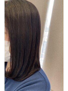 ハーティーモトヤワタ(hearty MOTOYAWATA) おろしてもまとめても扱いやすいワンカールヘア