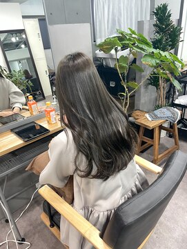 ノート(note) ☆透明感オリーブグレージュ髪質改善レイヤーカットブリーチなし