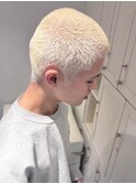 13622ニュアンスデザインハイトーンホワイトブロンドボウズ