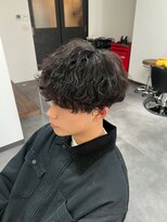 ヌーク 押上店(NooK)&nbsp;波打ちパーマ/波巻きツイストスパイラル/波巻きパーマ/メンズ