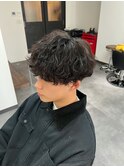 波打ちパーマ/波巻きツイストスパイラル/波巻きパーマ/メンズ
