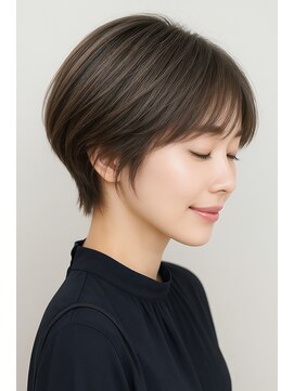 ヘアスタジオヘーフリヒ(HAIR STUDIO HoFLICH) 気持ちよく始められる“お守りのような”ショート/浜松ショート