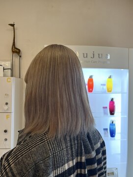 トップヘアー 大元店(TOP HAIR) 【jasmin】カラー × ミルクティーベージュ