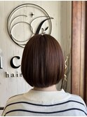楽ちんボブ!ピンクベージュ