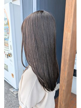 パレッツ Palet's LADY'S & MEN'S HAIR 酸性ストレート×アッシュブラウン系カラー