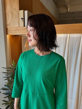 ムク 甲府(muku.) bobパーマ