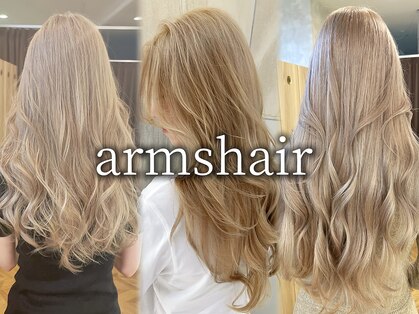 アームズヘアー arms hairの写真