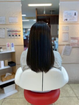 美容室 ルーフトップ(Roof top) 髪質改善白髪ぼかしハイライトカラー前髪カットベージュカラー