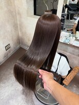 プレバイイオエ 三宮店(pre. by ioe)&nbsp;髪質改善/ココアベージュ/小顔カット/縮毛矯正／レイヤーカット