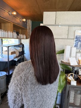 ファスナー(fustener) チェリーレッド