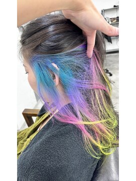 アルケム 学芸大学(AlChem) 【Hana指名】4つの弾丸を込めたインナーカラー[ハイトーン]