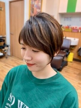 ヘアークルーズピース (hair cruise Piece) 小顔ショート