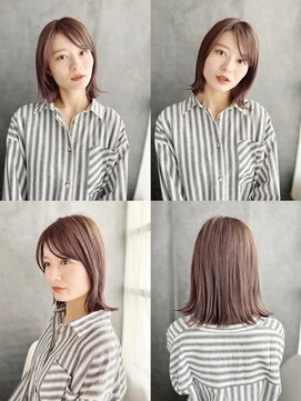 ラピス 銀座blue店(Lapis) 【月1メンテ】リタッチで透明感カラー[銀座/銀座駅/銀座]