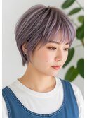 シャギーショート/ボーイッシュボブ/大人ショートヘア