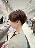 大人美人丸み刈り上げハンサムショート川崎20代30代40代