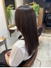 【ゆかり指名限定】 TOKIOインカラミストレート『縮毛矯正』+カット