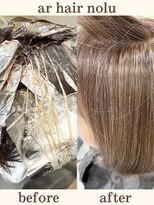 アールヘアノル(ar hair nolu)&nbsp;白髪ぼかしハイライト 8