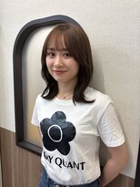 エスドットブルーム 梅田店(S.BROOM) 【梅田】忙しい朝も3分で可愛く!顔周りレイヤー×透明感カラー