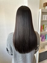 カリン ハッピーヘアライフ 長吉長原店(carin happyhairlife)&nbsp;艶感　グレージュ