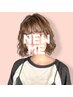 【new me!!パーマの気分2】ウェーブパーマ + 結べるボブカット