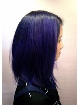 ゾーマ(ZOUMA) ダークダークダークブルー トリックヘアー