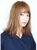 《SCENE 林 担当♪ 》ハイ透明感♪愛されセミディスタイル