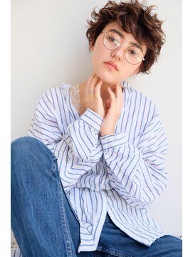 ラレイ(Lalei) 【ささきまさき】毛先パーマ+マッシュベリーショート