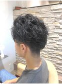 メンズ支持率No.1☆　”2ブロック×パーマ”♪