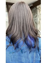 フルール(fleur)&nbsp;【インナーカラー　ネイビーブルー】