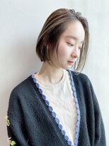 アイティー バイ アルバム 中野店(IT by ALBUM) ストレートスタイル_イヤリングカラーくびれミディ_38275