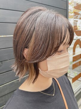 ヘアラウンジ アングゥ(hair lounge ungu) ベージュピアスカラー