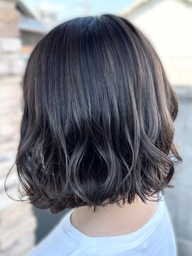 トレフル 東岸和田店(Trefle) 20代30代小顔ひし形デジタルパーマショートカットレイヤー