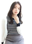 【20代30代40代】くびれヘア/イルミナカラーラベンダーベージュ