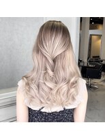 アフター(after) レイヤー×シャンパンゴールドバレイヤージュ