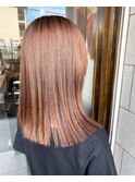 酸性ストレート×ミディアムスタイル