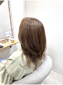 【脱白髪染め】白髪ぼかしハイライト