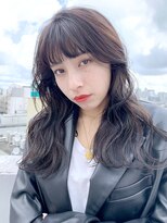 アイティーバイアルバム 下北沢店(IT by ALBUM)&nbsp;スパイラルナチュラルウェーブ_グレージュカラーボブウルフ_8848