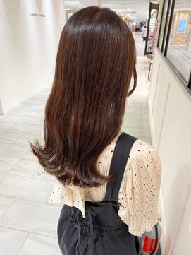 ビーハイブアヴェダ PARCO2店(BEHIVE AVEDA) ほんのりボルドー