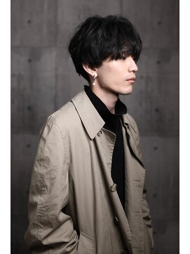 ローム(Rome) 【メンズトレンドパーマ】シースルーマッシュ