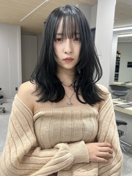 ボタン テンジン(VOTAN tenjin) 顔周りカット/前髪/韓国ヘア/髪質改善/天神韓国ヘア/天神/大名